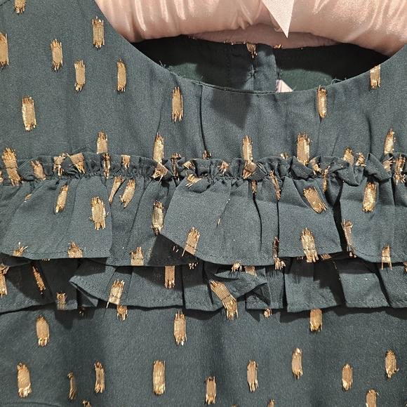 OBO NWOT Janie and Jack Christmas Dress Size 8 - Picture 3 of 6